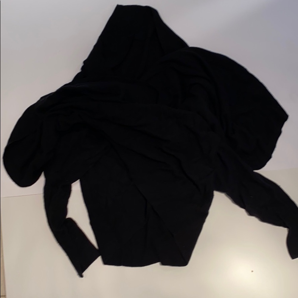Heavyweight 100% cashmere wrap sweater new